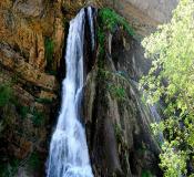 تور لرستان - آبشار آب سفید